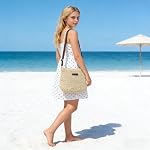 Women Small Summer Straw Beach Bag Boho Woven Crossbody Shoulder Handbags Purse for Holiday Travel Shopping