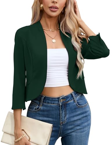 Image of Cardigan for Women Black Cardigan for Women Women Cardigan Open Front Cropped Cardigan Cardigans for Women