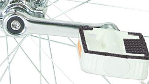 MONOCICLO QU-AX ONLYONE 20"LLANTA CROMADA CUBIERTA BLANCA COLOR PLATA - Image 7