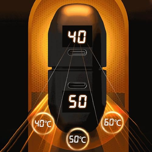 Chaufferette rechargeable électrique de poche avec double face magnétique et diffusion rapide - 3