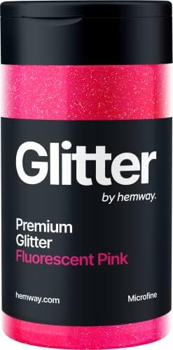 Hemway Rose Gold Glitter Fine 130g/4.6oz Powder Metallic Resin Craft Glitter Flake Sequins for Epoxy Tumblers, Hair Face Body Eye Nail Art Festival, DIY Party Decorations Paint