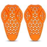 CE Level 2 Motorcycle Armor - PSLER CE Level 2 Motorcycle Armor Jacket Inserts Motorcycle Jacket Pads for Motorcycle Jackets,Knee