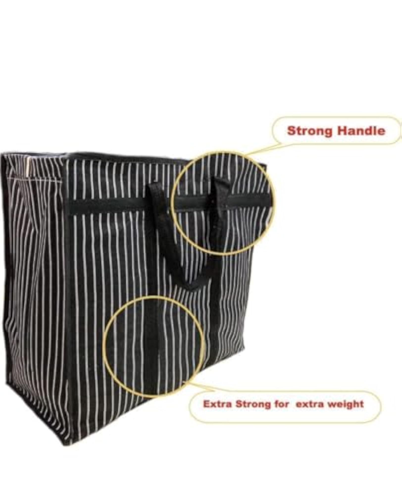 Multipurpose Extra Large Heavy Duty Storage Organizer Bag, Pack of 2
