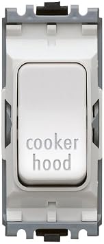MK Grid Plus Switch 20A DP Printed cooker hood