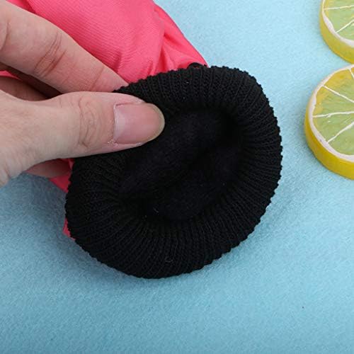 Misha Kids Gloves Winter Warm TR Velvet Mittens Toddlers Infant Waterproof Gloves Anti-slip Leather Mittens, Suitable for 2-5 Years Old Unisex Children