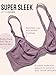 Smart & Sexy Women's Silky Smooth Demi Unlined Underwire Bra Vintage Plum 38D