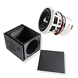 B2 Audio Single Ported Subwoofer Box Enclosure w/1x Rampage RC2 2