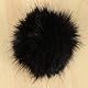 Bzocio Universal Lavalier Mikrofon Pelz Windschutzscheibe Windschutzscheibe Wind Muff Weich für Lavalier Mikrofon 5Mm