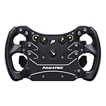 Fanatec Sim Racing CSL Steering Wheel GT3 – Overmolded Grips, Custom Magnetic Shifters, Dual Analog Paddles, OLED Display, QR2 Lite Wheel-Side Preinstalled – PC, Xbox
