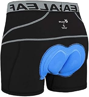 BALEAF Men's 3D Padded Cycling Underwear Shorts - Bike Undershorts Bicycle MTB Underpants