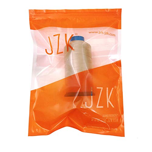 Miniatura 5 de Jzk T70 69 - Hilo De Coser De Nailon Resistente Y Duradero Para Tapicería De Cuero, Pantalones Vaqueros, Lona, Cortina De Alfombra Para Máquina Industrial, Remallar O Costura A Mano, 1370 M Beige
