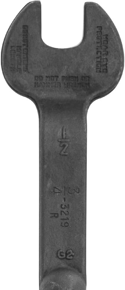 KLEIN TOOLS 3219 Spud Wrench, Made in USA, 3/4-Inch Nominal Opening, 1/2-Inch Bolt for U.S. Regular Nut