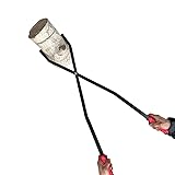 Fierywater 40-Inch Log Claw Tongs Firewood Grabber Tool for Fire Pit and Fireplace Log Grabber