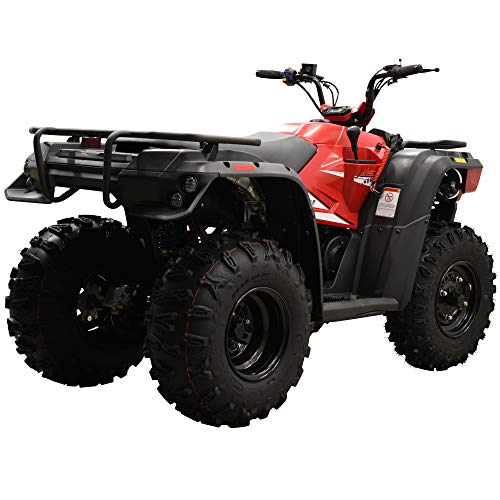 Massimo Msa 150Cc 4 Wheelers Off Road Utility Gas Powered Full-Size Atv (Red) #TOP4