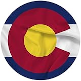 Colorado State Flag 3x5 - 100% Made In USA using Tough, Long Lasting Nylon Built for Outdoor Use, UV Protected and Featuring Authenticated, Proportional Design at Precise Specifications and Quadruple Stitching on the Fly End - Satisfaction Guaranteed