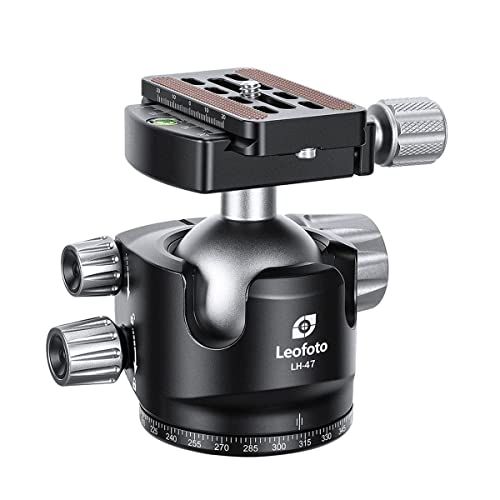 Amazon | Leofoto レオフォト LH-47 自由雲台 ボール径47mm アルカ