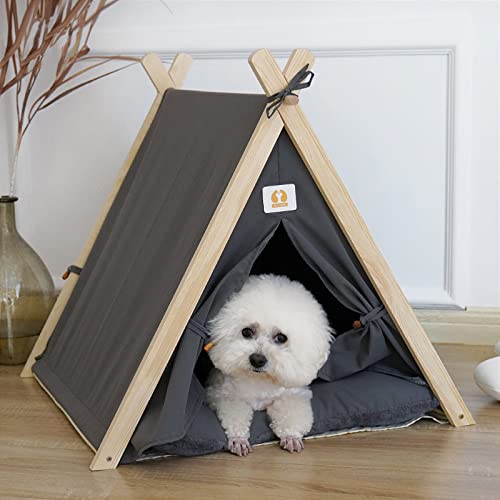Hundezelt für Haustiere – Tipi Zelt für Hunde und Katzen