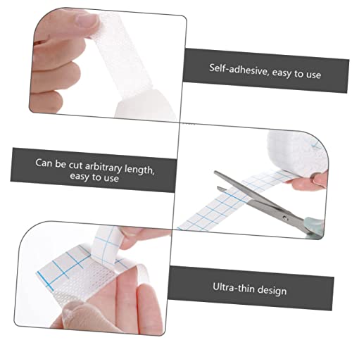 BIUDECO 2 Rolos Adesivos absorventes de suor suprimento de suor sem forro de chapéu de suor cápsulas