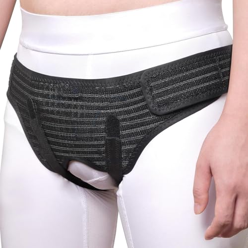 Faja de soporte para hernia para hombre y mujer, ajustable, talla S