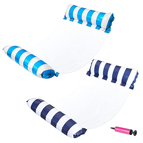 Pool Float & Water Hammock MultiPurpose Inflatable Hammock for Pool