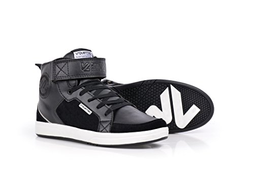 V Quattro Design Milano Mid Cut Basket de Moto, Noir, 40
