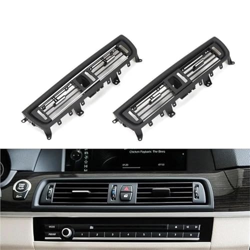 Grille de ventilation centrale F10 pour BMW Série 5 aération tableau de bord - 4