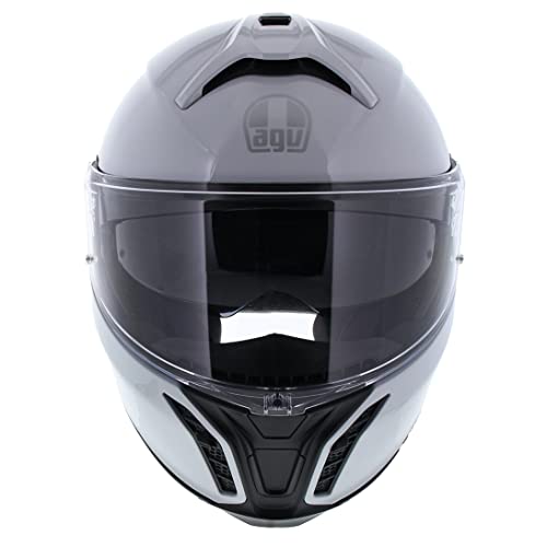 Agv Modular Motorcycle Helmet - Tourmodular - Solid White Stelvio - Size Xl #TOP6