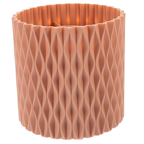 Veemoon Organisateur Rotatif De Brosse De Maquillage Multifonction Grand Capacité Support Cosmétique Pratique Pour Pinceaux Et Fournitures De Bureau