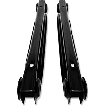 For Oldsmobile Cutlass Chevrolet El Camino Pontiac Grand Prix Buick Regal 1978-1988 Lower Rear Trailing Arms Set Black
