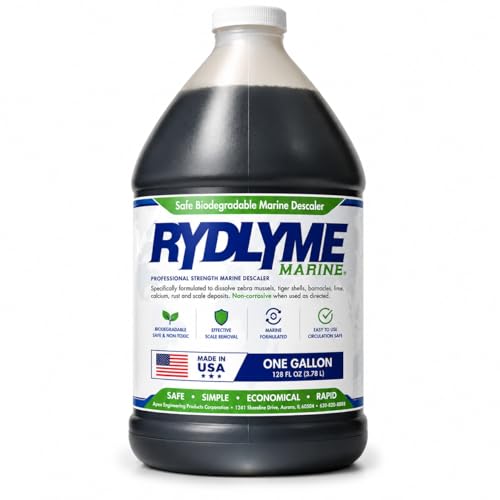 RYDLYME Marine Biodegradable Descaler (1 Gallon Bottle)