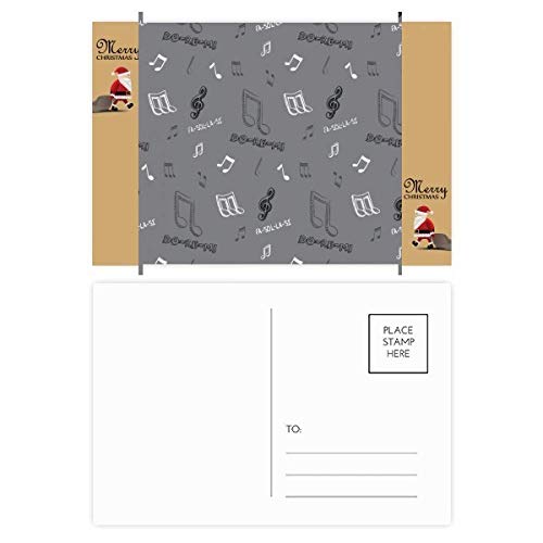 Cartes de remerciement Père Noël Blanc pour embellir vos souvenirs d'hiver