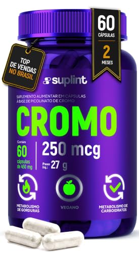 Picolinato de Cromo 450 mg – Suplemento Mineral Vegano