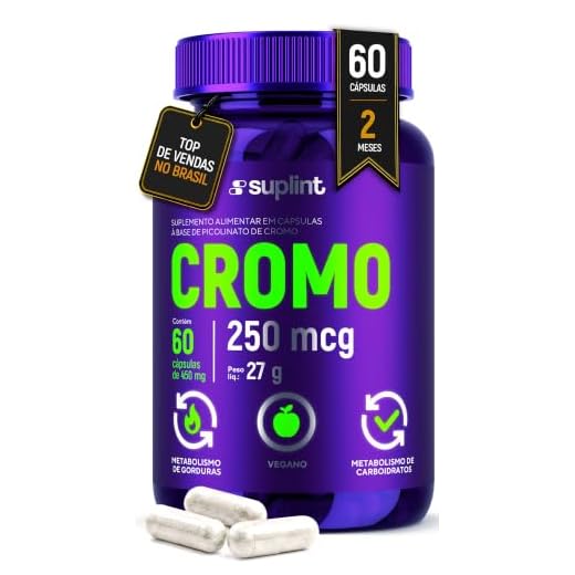 Cromo Picolinato Vegano 450Mg