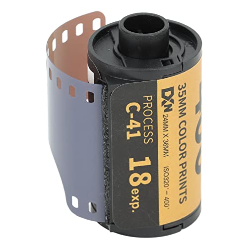 400 Color Print 35mm Film, ISO 320‑400 Camera Color Film, HD Camera Color Negative Film (18 Sheet)