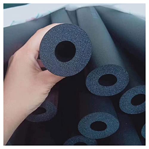 Vetris Isolation Tuyau Eau Chaude Tube D'isolation Antigel Ignifuge pour Tuyaux Préservant Chaleur, Manchon D'isolation en Mousse pour Tube Climatisation, 6/16/20/25/43/50/76 Mm Diamètre Intérieur Cover