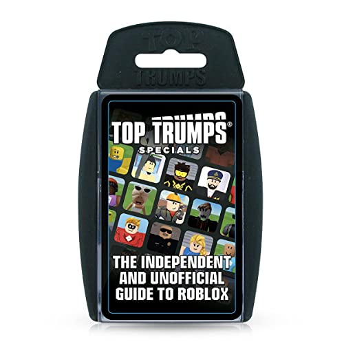 Top Trumps The Independent and Unofficial Guide to Roblox Special Card Games 30 of the biggest games including Sharkbite Jailbreak and Brookhaven Gamer Gift and Toy for Boys and Girls Ages 6 plus