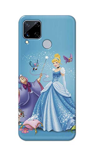 Image of Famous Cartoon Lady Character Hard Back Case Cover for Realme C15 / C12 / Narzo 20 / Narzo 30A / C25 / C25s Back Cover -(J5) VNS2224