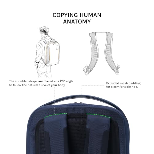 Image of MOKOBARA Transit Autopilot 30L Laptop Backpack 15.6 Inches Office Bag | Waterproof Polyester Solid Rucksack Tech Slot Large Bucket Scratch Proof Comfortable Padded Straps Luggage Strap Men Women