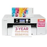 Sawgrass SG1000 VersiFlex Printer Bundle, Innovative Inks & Light Heat Transfer Paper Bundle - Soft-Touch Infusible Ink, 8.5x11 Paper - Professional Results on Untreated Fabric and Wood