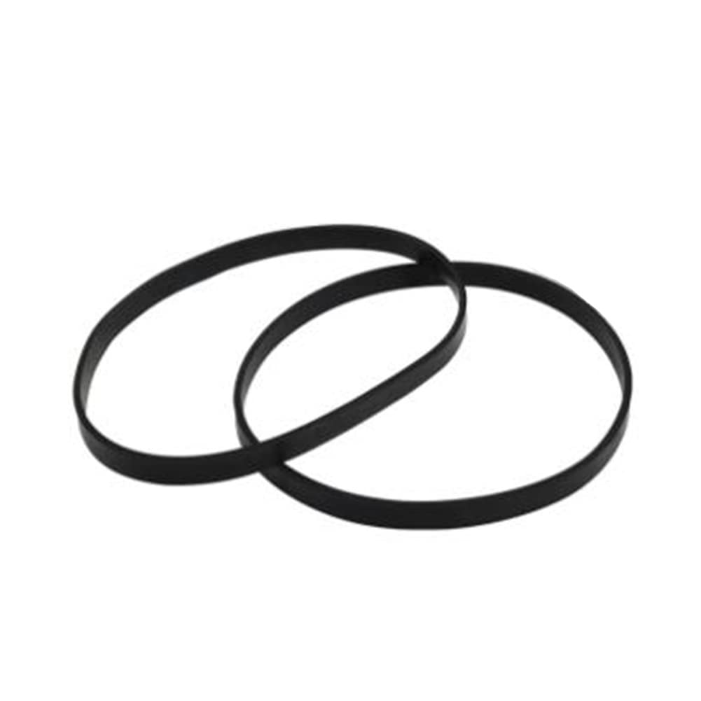Folceretsc 2 Pieces Band Saw Rubber Tire Band Woodworking Spare Parts for 9 inch Band Saw Scroll Wheel, Black