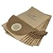 Produktbild vhbw 10x Staubsaugerbeutel kompatibel mit Kärcher A 2121-2199 Serie, A 2131 pt, A2101, A2111TE, A2131PT, K 2301, K2101TE Staubsauger - Papier, braun