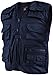 Produktbild normani Outdoor Weste Safari mit vielen praktischen Taschen Farbe Navy Größe S
