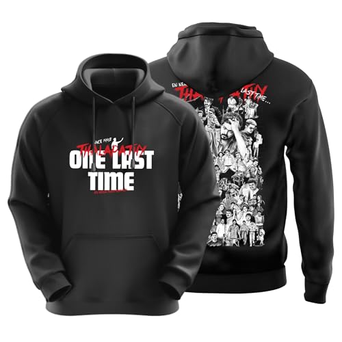 Image of DUDEME Vijay Hoodie | Printed Thalapathy Vijay Hoodies Jana Nayagan | One Last Time Design Cotton Hoodie for Men & Women