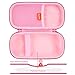 ZUJFPL Hard EVA Case Compatible with Bose SoundLink Flex 2nd Gen/Bose SoundLink Flex Bluetooth Speaker, Waterproof, Shockproof and Dustproof Carrying Travel Speaker Case - Pink