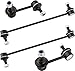WEDOAUTO 4pcs Suspension Kit Front Sway Bar Link Rear Stabilizer Bar End Links Fit For Honda CR-V 2007 2008 2009 2010 2011 2WD / 4WD Sport Utility 4-Door 2.4L l4 Replace# K750151 K750156 K750297