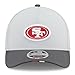 New Era Men's Gray/Graphite San Francisco 49ers 2025 NFL Training Camp A-Frame 9FORTY Adjustable Hat