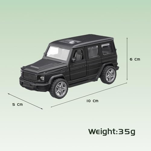 Image of Amazon Brand - Metal Die Cast 1:37 G Wag | Black | Collectible & Durable