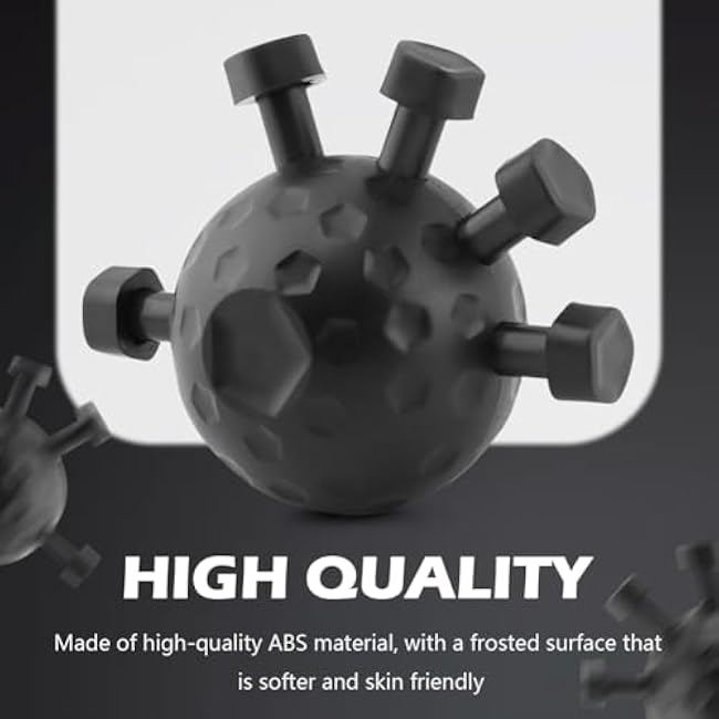 Finger Grip Strengthener, Adjustable Hand Grip Strength Trainer, Stress Relief Ball Finger Exerciser Gripper Tool for Muscle Building and Injury Recover