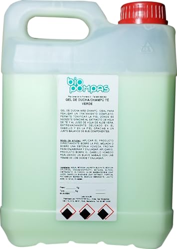 Gel De Ducha Ecologico Biodegradable (Ducha Champu Te Verde, 2 Kg)