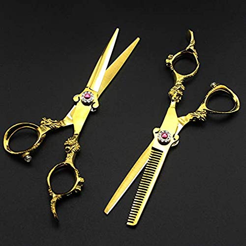 6 Pouces Professionnel Ciseaux Cheveux Coiffure Set Barber Coupe Cisailles Enfant Hommes Et Femmes Sécurité Utilisation, Coupe De Cheveux Ciseaux Et Rhéofluidifiant